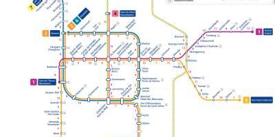 Brussels map - Maps Brussels (Belgium) - Rail