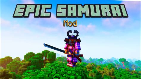 Epic Samurai мод на майнкрафт 1.20.1 !!! - YouTube