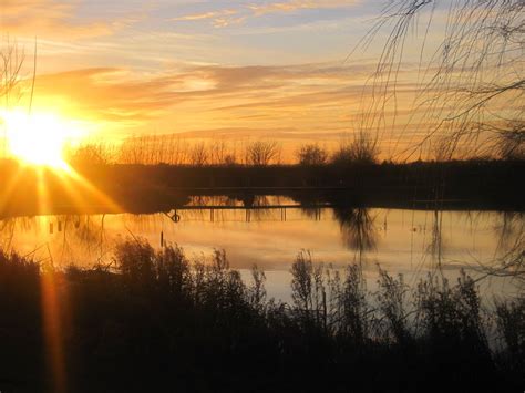 Autumn sunset across our lake Farm, Weather, Autumn, Celestial, Seasons, Sunset, Outdoor ...