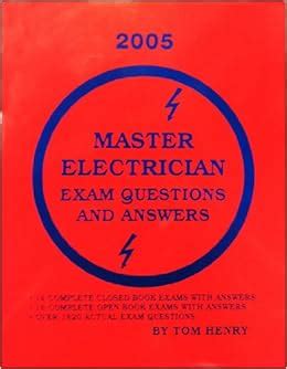 Master Electrician Exam Questions and Answers (License) / Based on 2002 ...