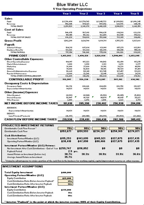 Free Printable Business Plan Template Form (GENERIC)