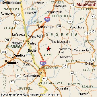 Where is Hamilton, Georgia? see area map & more