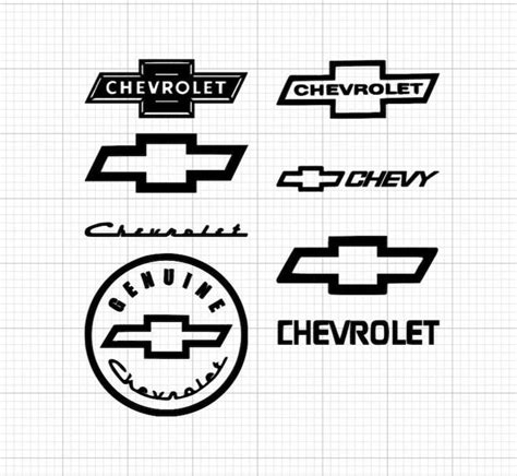 Chevy Logo Vinyl Decal/stickers-multiple Designs | Etsy | ? logo, Vinyl ...