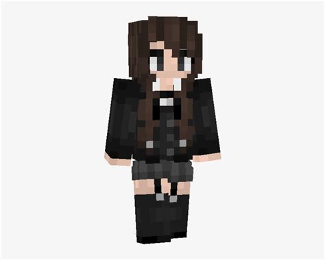 Decided To Make An Anime School Girl Skin - Skin Anime Girl Minecraft - 307x583 PNG Download ...