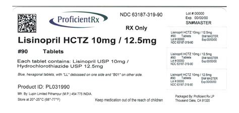 LISINOPRIL AND HYDROCHLOROTHIAZIDE tablet