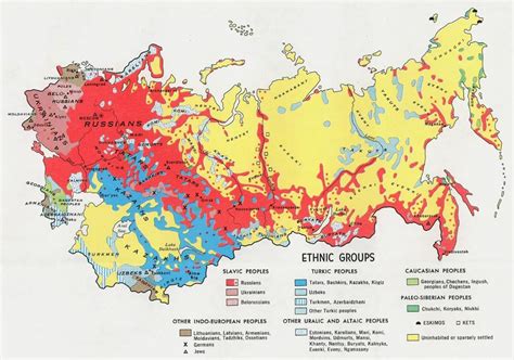 Religious map of Russia - Russia religion map (Eastern Europe - Europe)