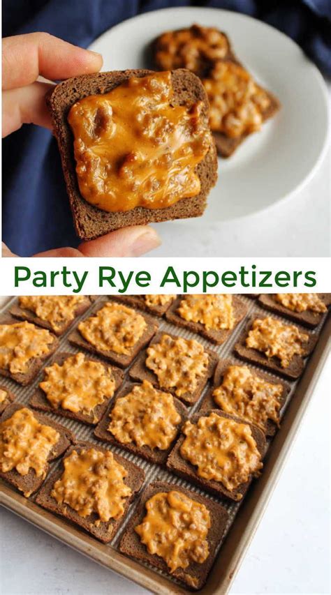 Rye bread party pizza recipe – Artofit