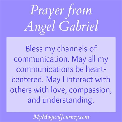 Prayer from Angel Gabriel - Melanie The Medium