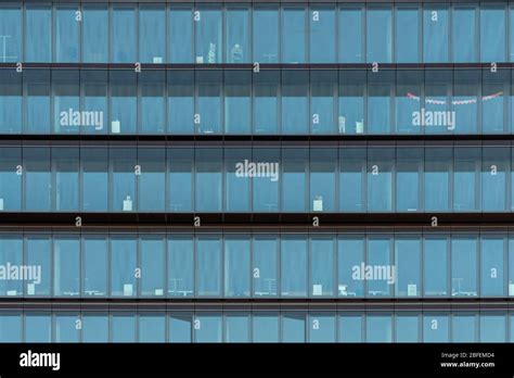 Glass only facade of office building texture of modern architecture Stock Photo - Alamy