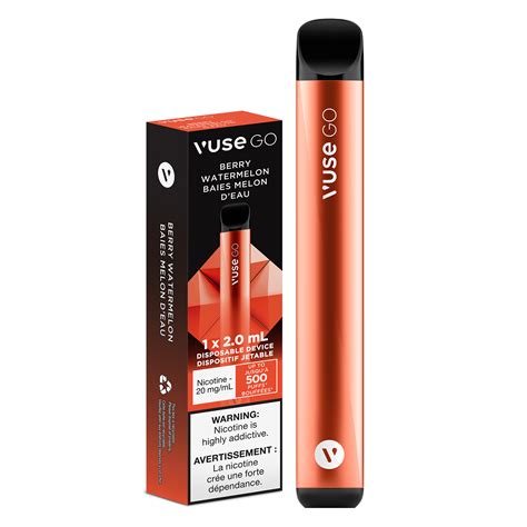 VUSE GO – BERRY WATERMELON Disposable Vape (500 puffs) - Monk Vape Shop