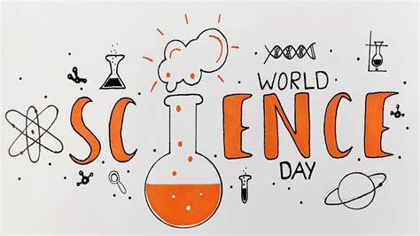 World Science Day Poster Drawing