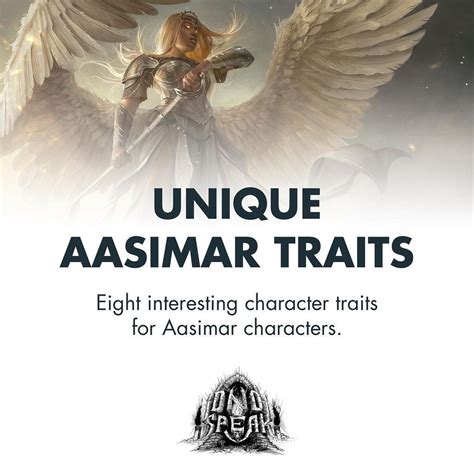 @dndspeak: “😇 Aasimar Traits 😇 - Eight interesting traits to give to ...