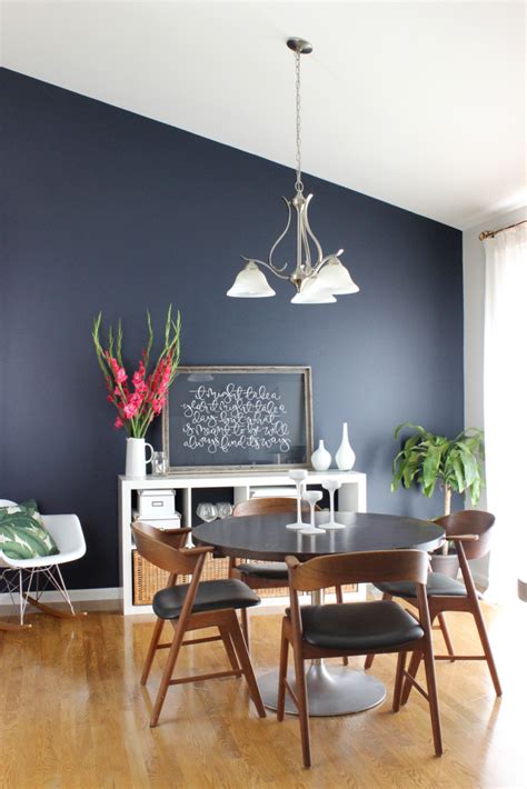 9 Striking Navy Blue Paint Colors For Your Room Makeover | Blue accent ...