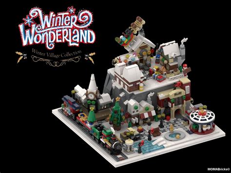 Create a LEGO Winter Wonderland Microbuild! - The Family Brick