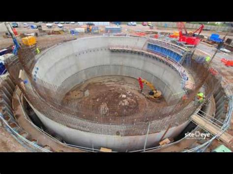 Caisson construction - YouTube