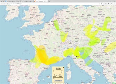 Relaunch der VHF Propagation Map › HAMSPIRIT.DE