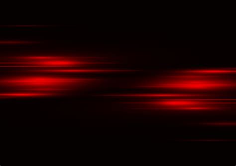 Abstract red speed neon light effect on black background vector illustration. 8078880 Vector Art ...