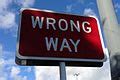 Category:Wrong way signs in New Zealand - Wikimedia Commons