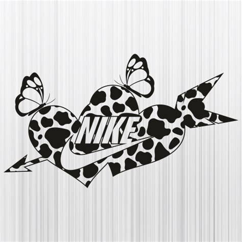 Nike Heart Cow Print Svg Nike Heart Arrow Logo Png Nike Heart Arrow ...