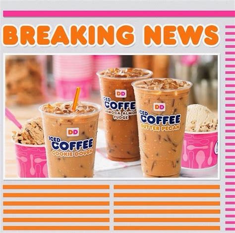 It's All About the Double-D!: Dunkin's New Iced Coffee Flavors Inspired by Baskin Robbins Ice Cream
