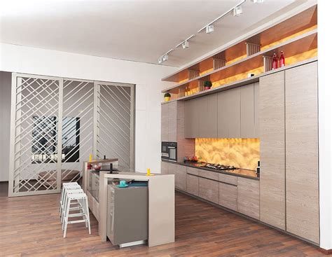 kitchen, veneer, pu, island kitchen, italian kitchen, indoors, modern ...