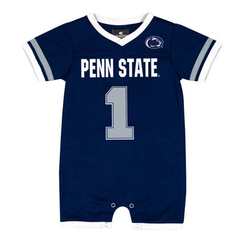 Penn State Infant Football Jersey Onesie Romper Nittany Lions (PSU)