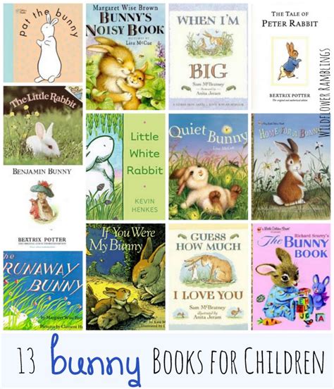 13 Favorite Bunny Books for Children - Wildflower Ramblings