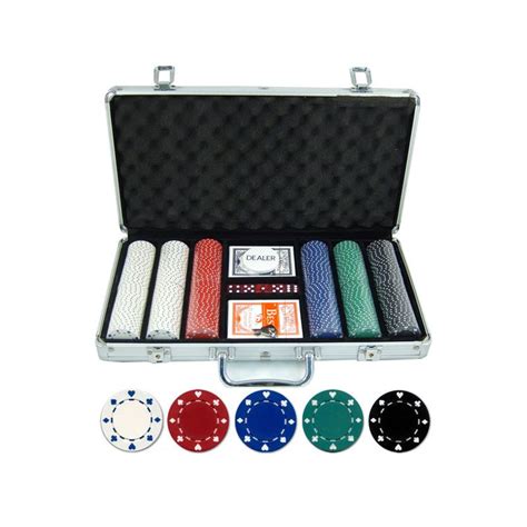 300 piece 11.5 gram Suited Poker Set from Discount Poker Shop