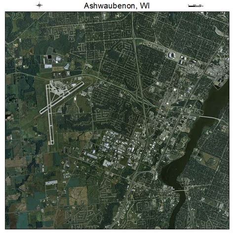 Aerial Photography Map of Ashwaubenon, WI Wisconsin