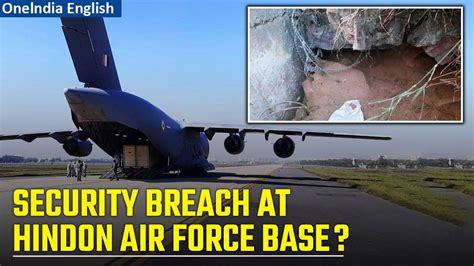 Hindon Air Base: Probe Launched After 4-Foot Pit - One News Page VIDEO