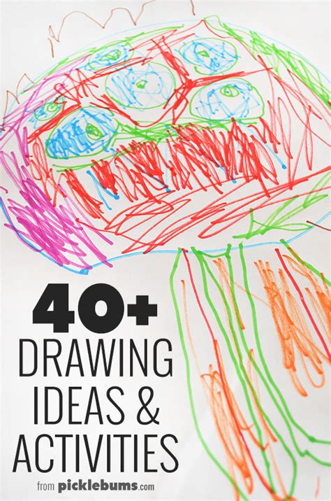 Awesome Drawing Ideas and Activities - Picklebums