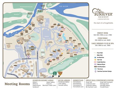 Sunriver Resort Map | Gadgets 2018