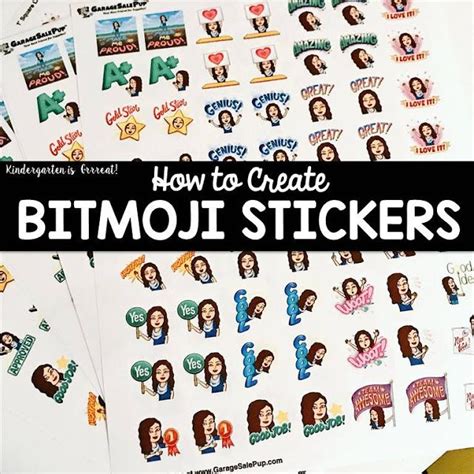 Bitmoji Stickers | Bitmoji stickers, Kindergarten classroom, School ...