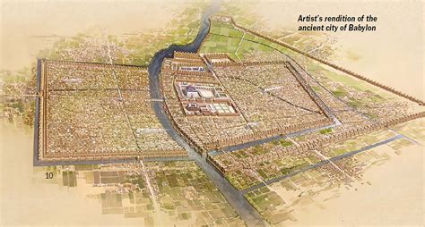 City Ancient Babylon Map - Ancient Information