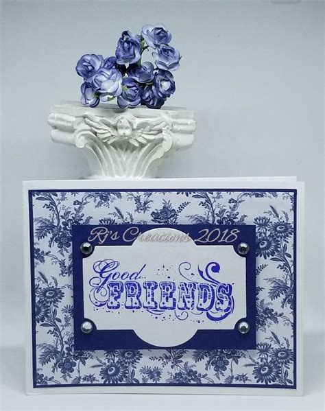 Blue card #3 | I card, Cards, Projects