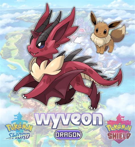 Fanmade Eevee Evolution into Dragon type (Wyveon) .. Maybe? : r ...