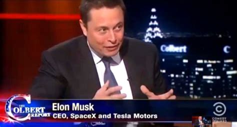 Stephen Colbert Interviews Elon Musk! (Video)