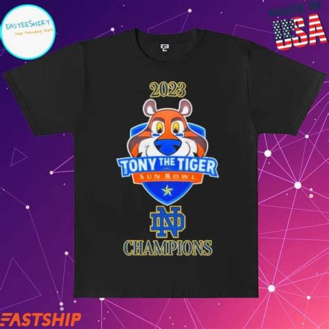 Official Notre Dame Football 2023 Sun Bowl Champions T-Shirt, hoodie ...