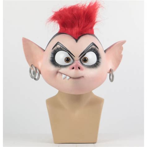 Barb Trolls 2 Mask Cosplay Costume | Costume Party World