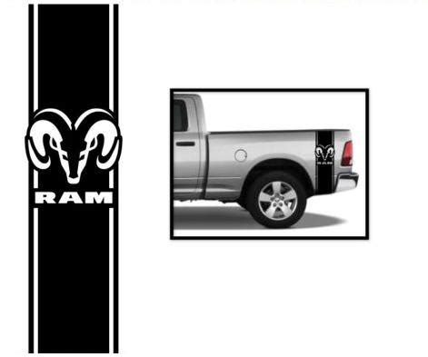 Dodge Ram Head Bedside Graphic Decal Sticker Design 5 | Custom Sticker ...