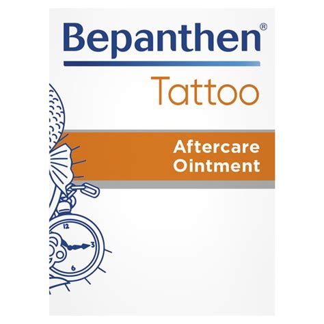 Buy Bepanthen Tattoo Aftercare and Protection Ointment 50g Online at ...