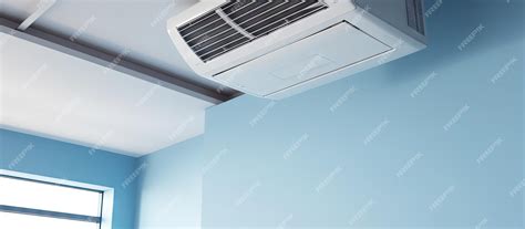 Premium AI Image | Air conditioner mounted on ceiling