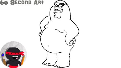 How To Draw Peter Griffin | Family Guy - YouTube