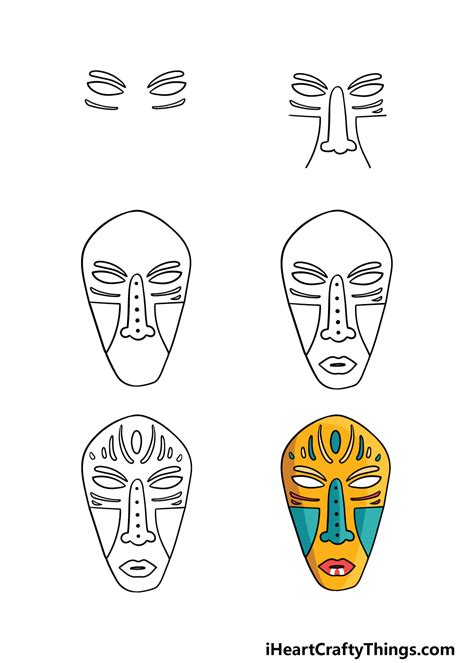 Mask Drawing Designs