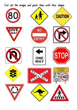 Australian road signs by Jacqui Cross | Teachers Pay Teachers