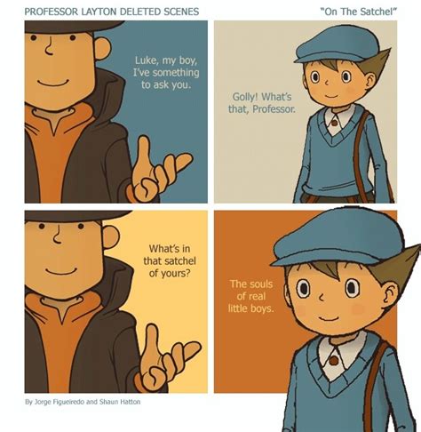 Professor Layton and Luke have the weirdest conversations... XD | Professor layton, Funny ...