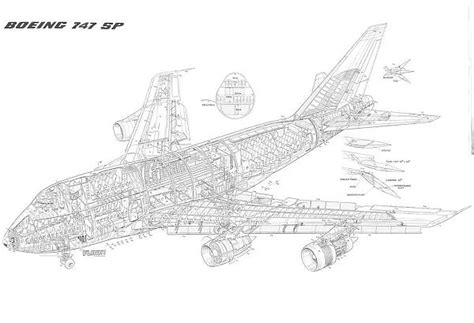 Boeing 747 SP Cutaway Drawing Our beautiful Wall Art and Photo Gifts ...