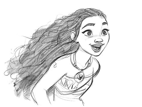 + drawing of moana | #The Expert