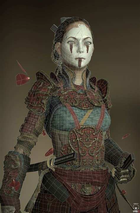 ArtStation - Samurai, Andres Naranjo Character Concept, Character Art ...