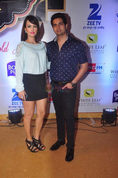 Karan mehra, Nisha Rawal at Gold Awards in Filmistan on 4th June 2015 ...